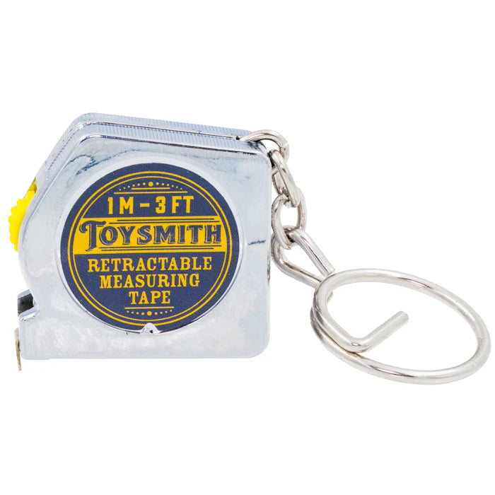 Tape Measure Key Chain Toy - Retro Design