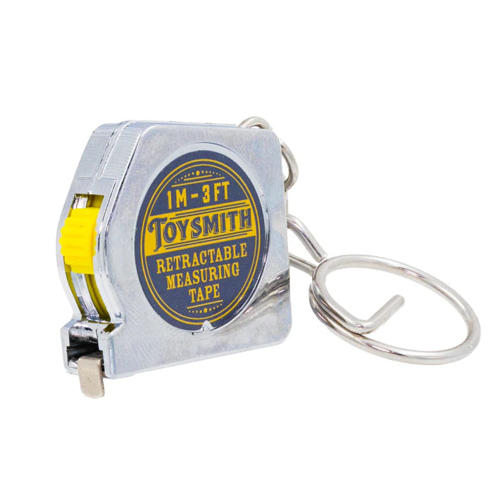 Tape Measure Key Chain Toy - Retro Design