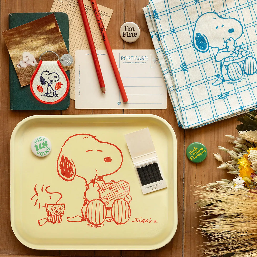 Peanuts® -  Snoopy & Woodstock Watermelon Medium Tray