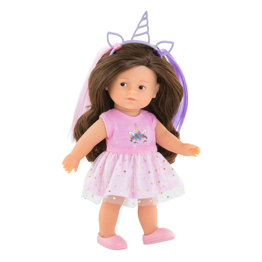 NEW French Doll 8" Corolline Gift Set- Romy Unicorn