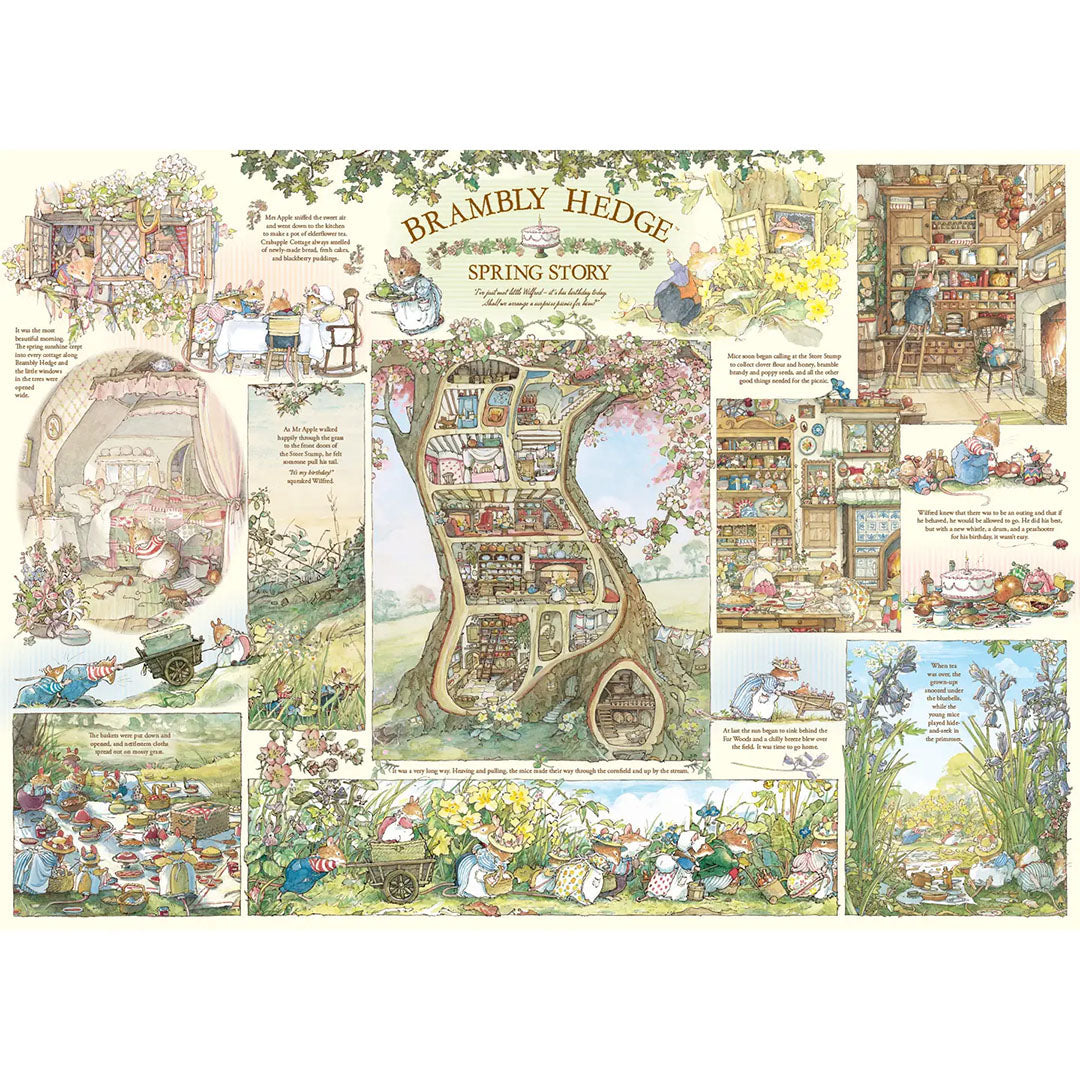 Brambly Hedge Spring Story 1000-Piece Puzzle