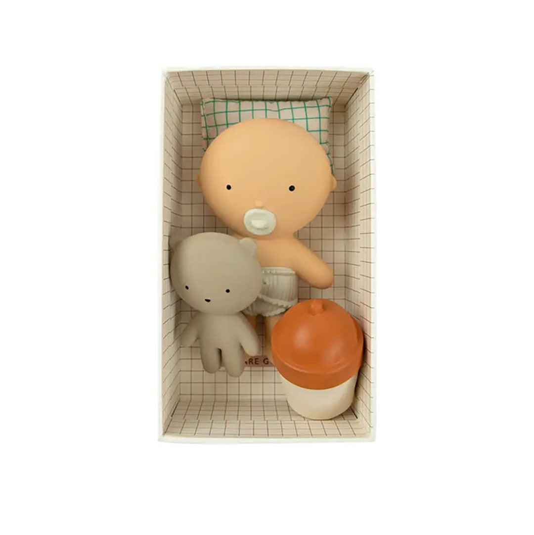 Gommu Pocket - Vainilla Baby Doll Set