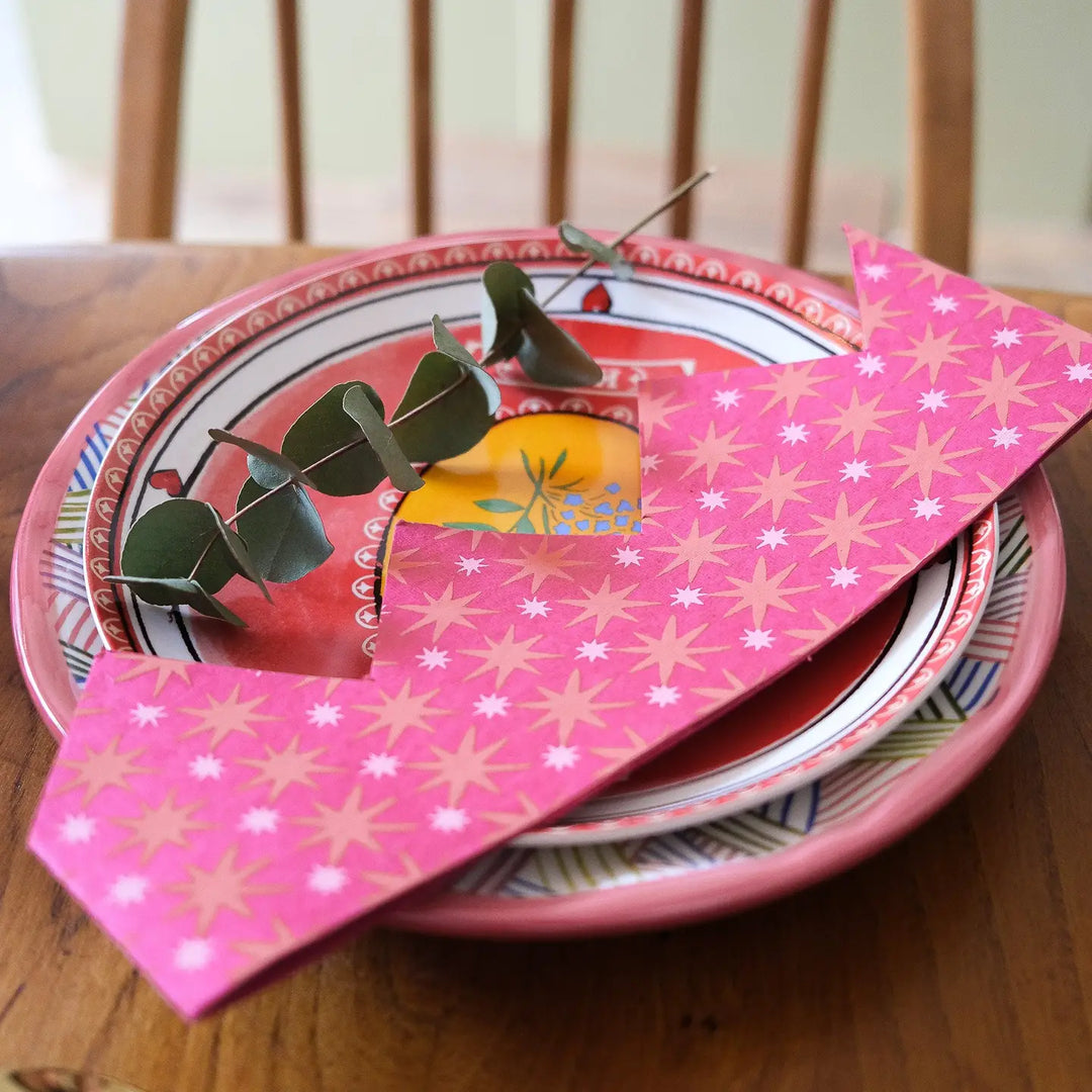 Pink Paper Crowns