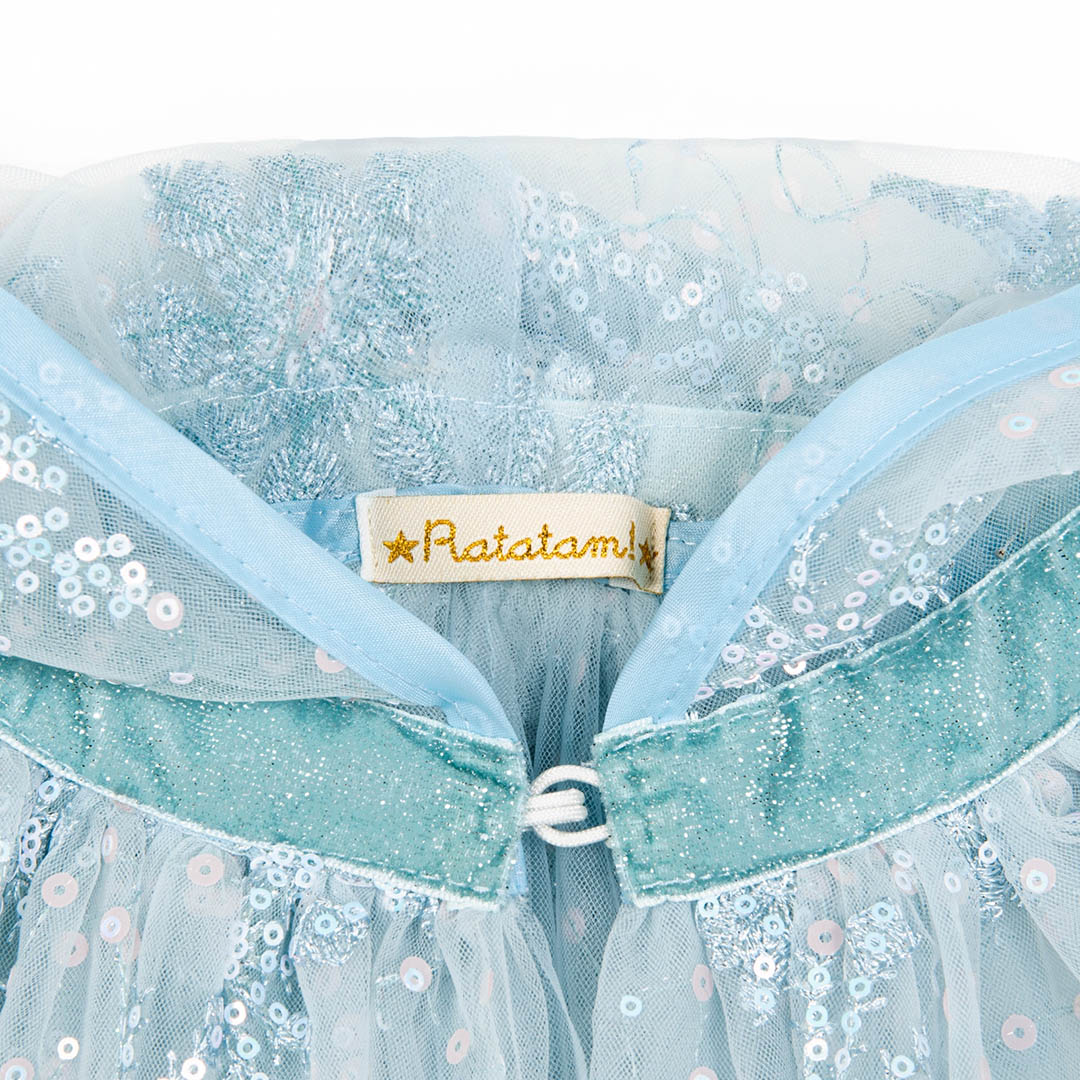 Blue Ice Princess Cape