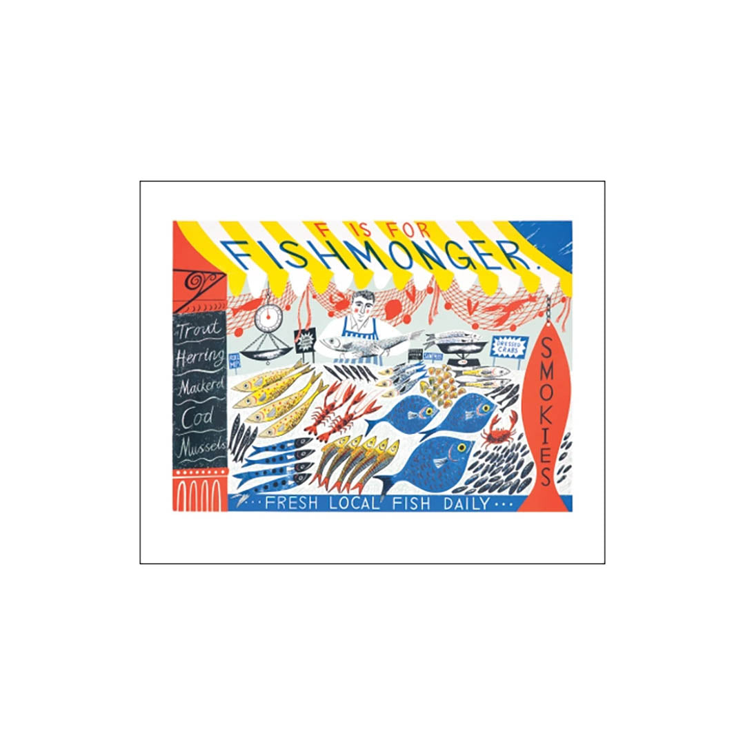 F is for Fishmonger Card