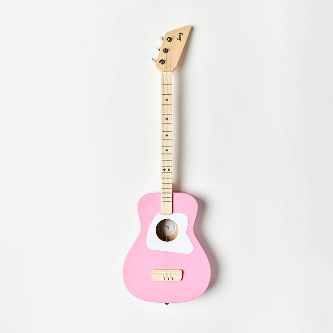 Loog Pro Acoustic Guitar - Pink