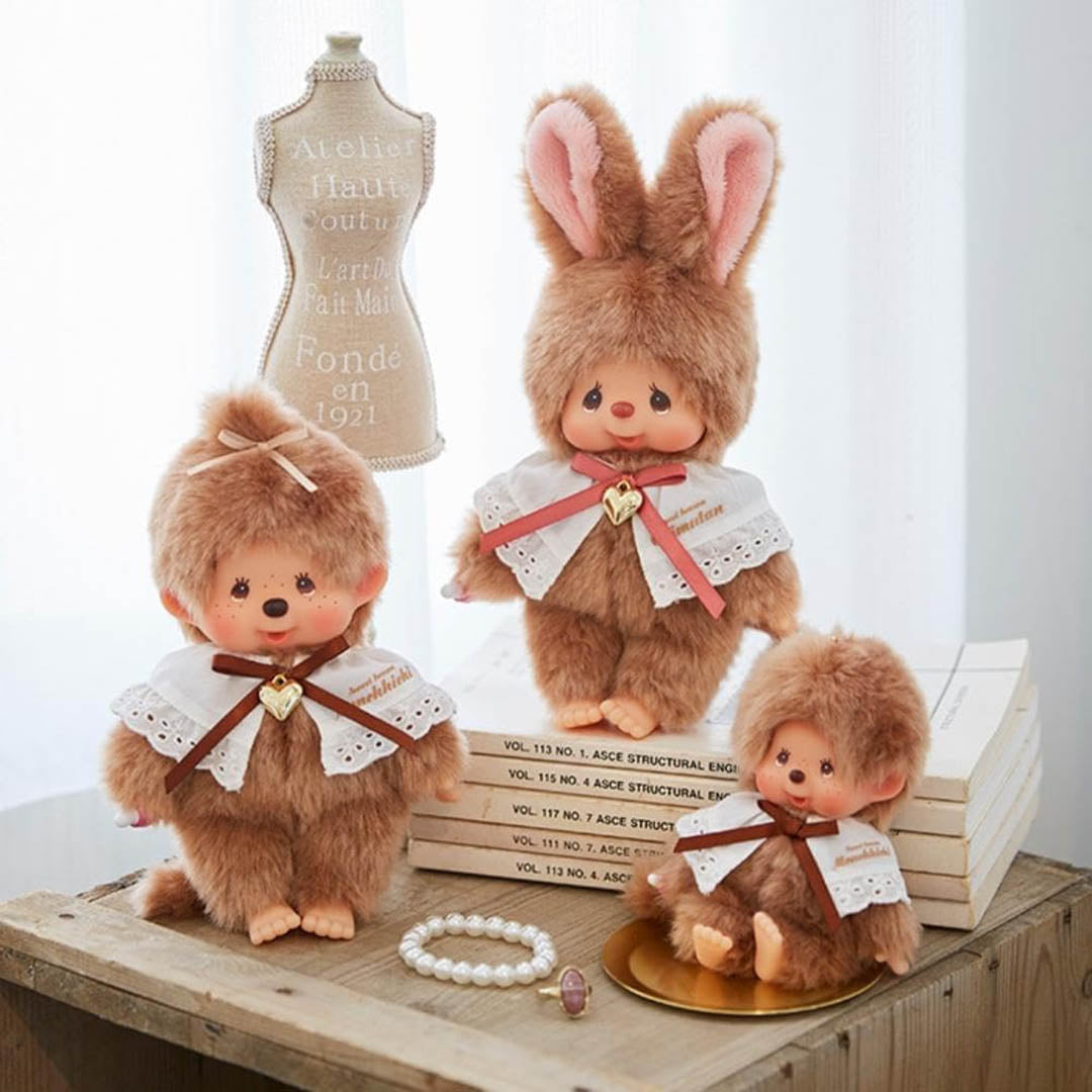 Monchhichi Sweet Brown Series Keychain Doll
