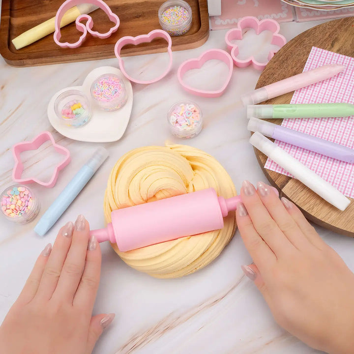 Play & Display Sugar Cookie Deco Dough DIY Craft Kit