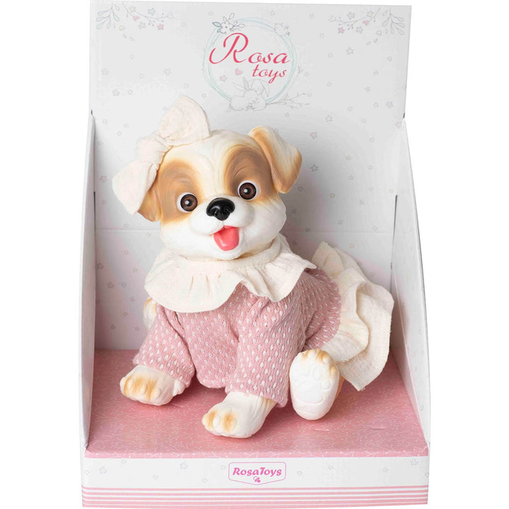 White Dog Wool Dress