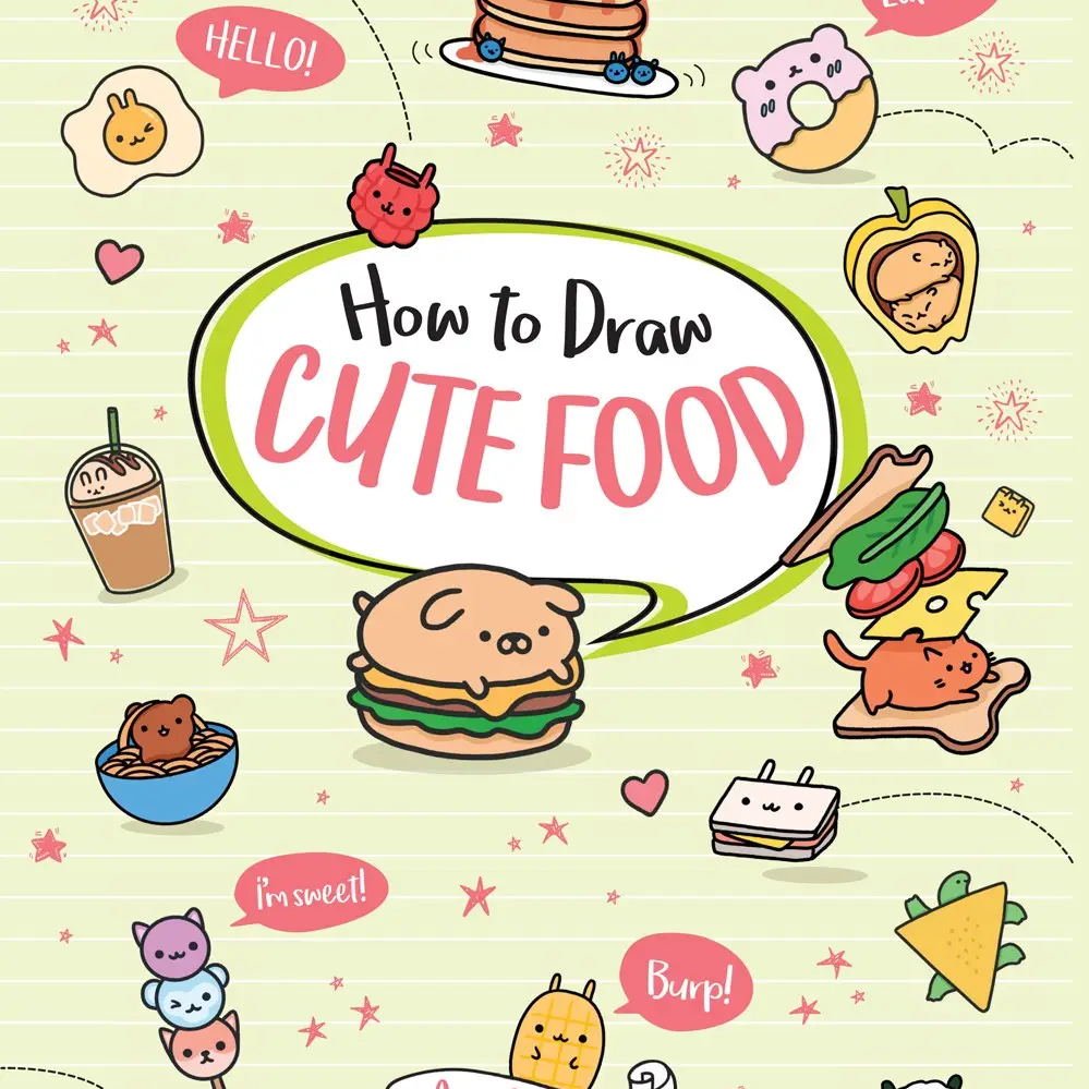 NEW How To Draw Cute Food Book