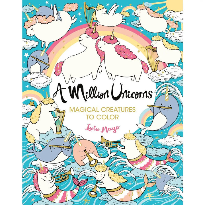 Coloring Book: A Million Unicorns