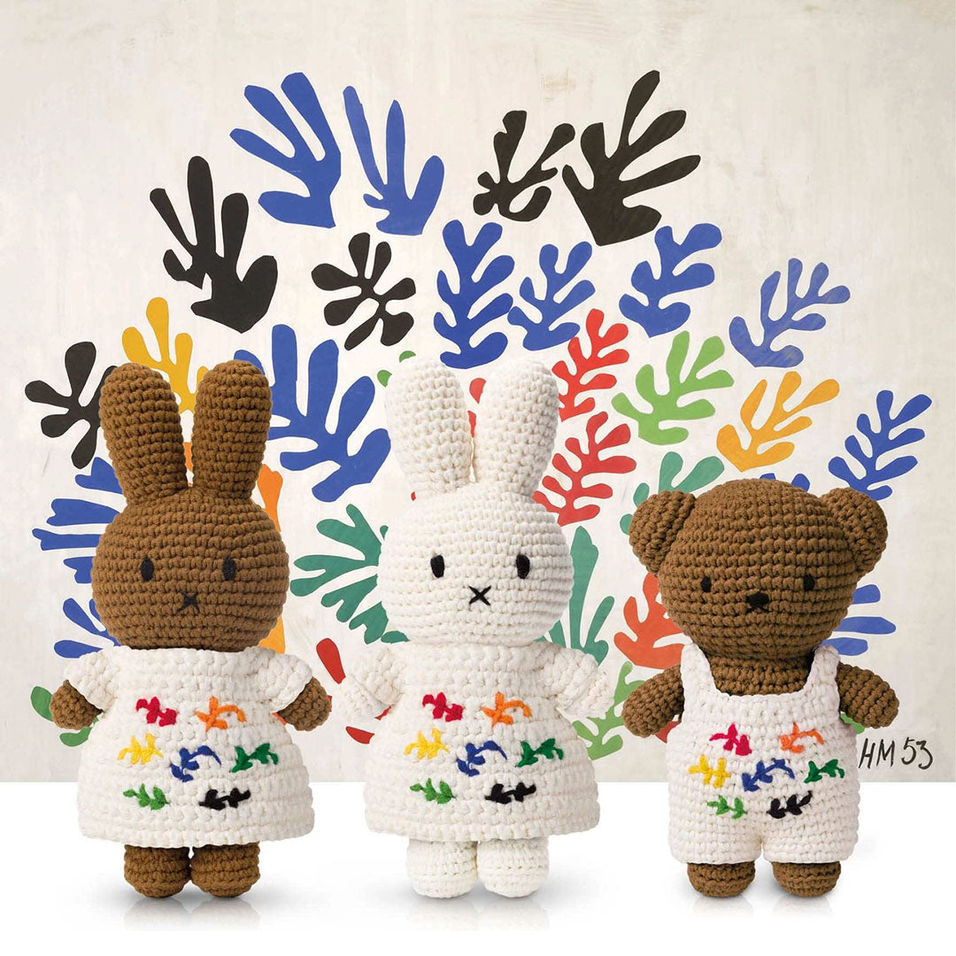 Miffy Handmade Crochet Doll- Melanie Henri Matisse Inspired Dress