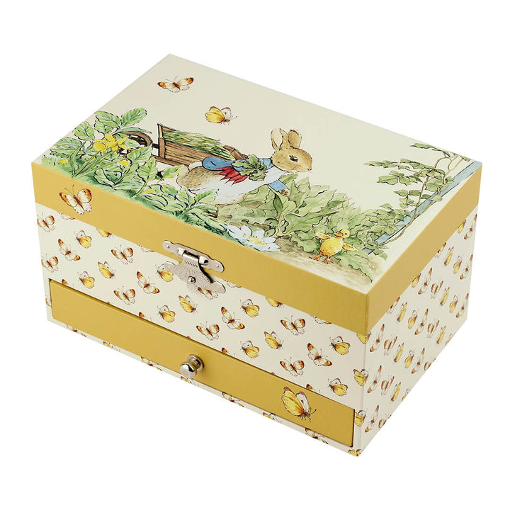 NEW Peter Rabbit Musical Jewelry Box