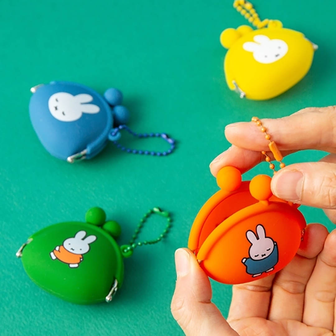NEW Miffy Mini Silicone Snap Pouch