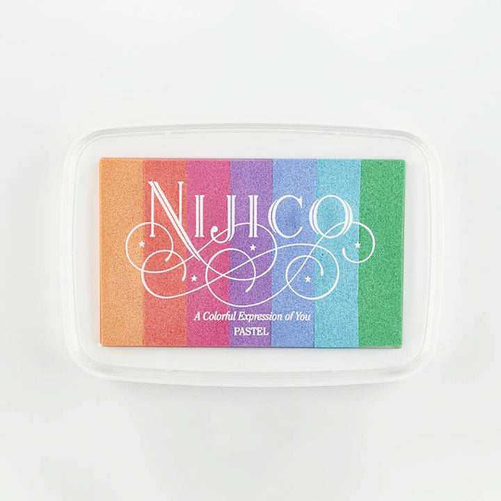 Japanese Rainbow Stamp Pad- Pastel