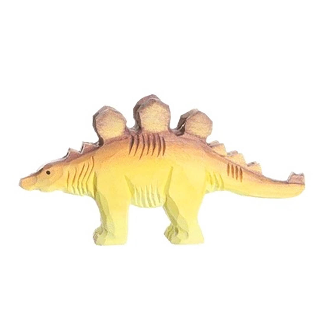 NEW Wooden Stegosaurus Dinosaur Animal Toy