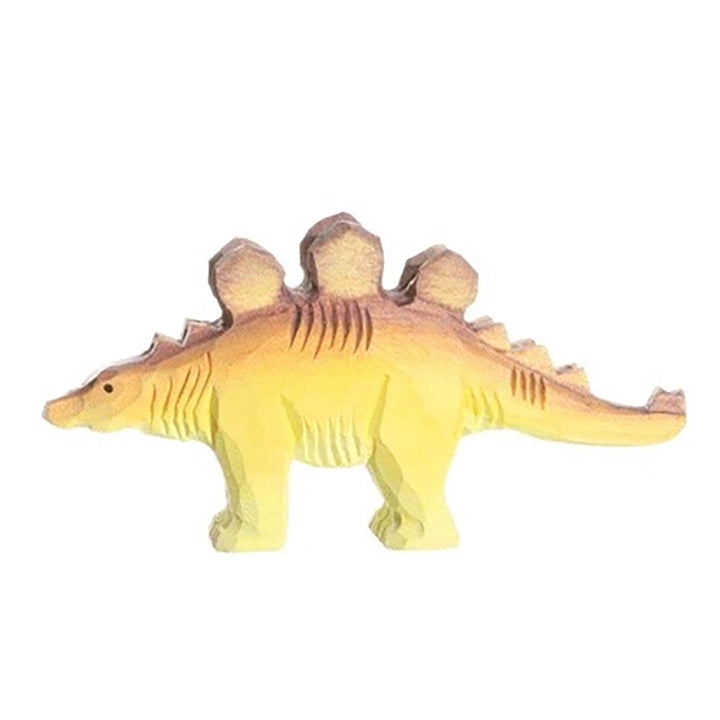 NEW Wooden Stegosaurus Dinosaur Animal Toy