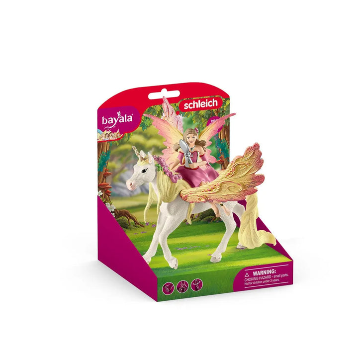 NEW Fairy Feya with Pegasus Unicorn Fairy Toy Playset