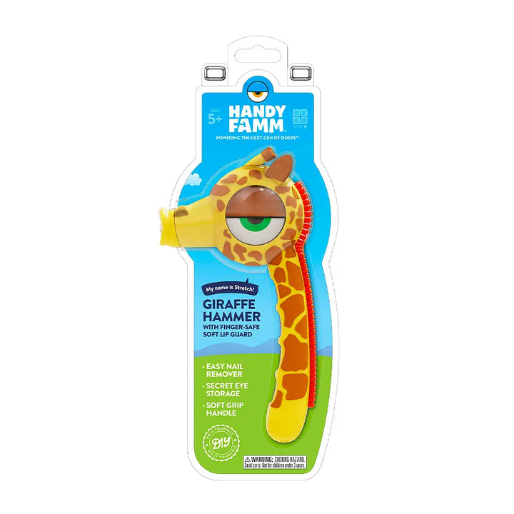 NEW Giraffe Hammer "Stretch" Yellow