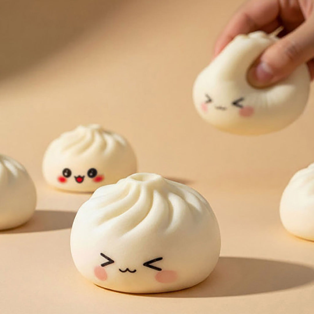 Find the Grilled Dumpling! Figure Random Squishy Fidget Toy
