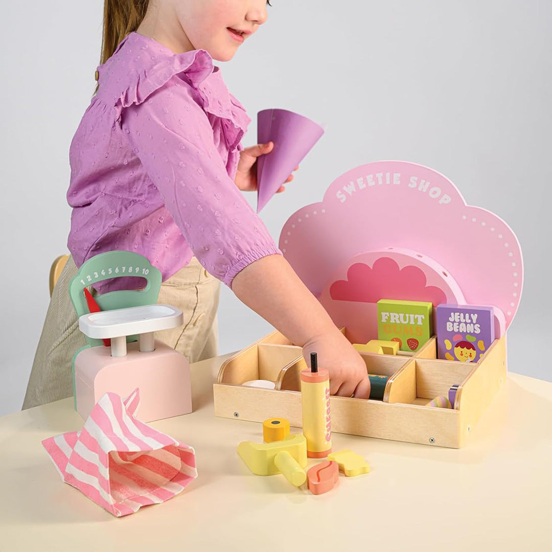 Wooden Sweetie Pic'n'Mix Shop