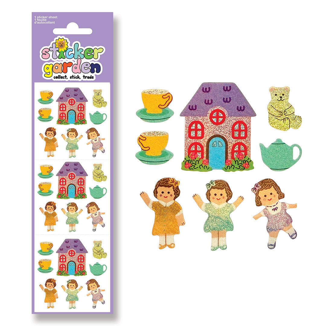 Glitter Dolls Stickers