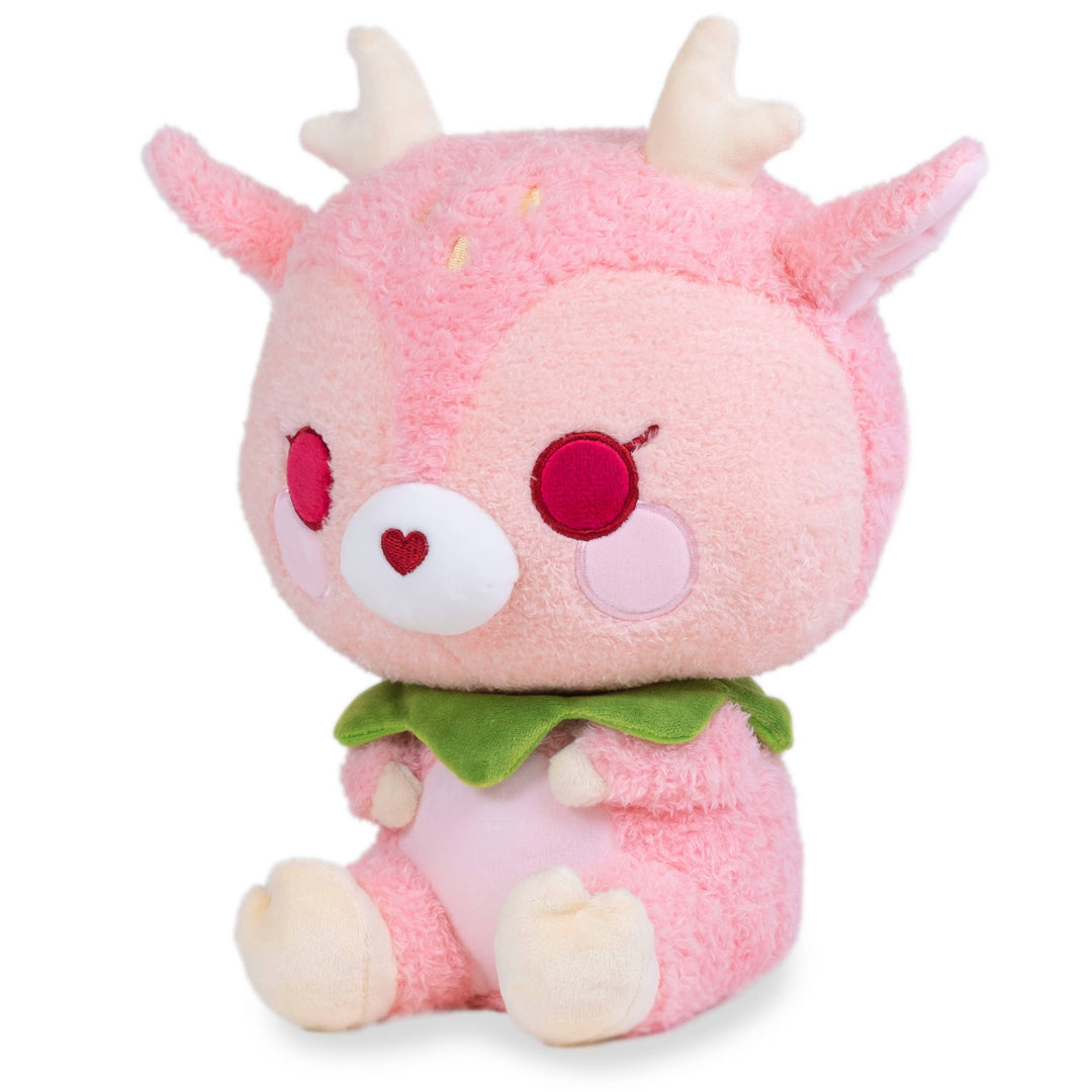 NEW Dearie the Strawberry Dear (Cute Kawaii Soft Pink Plush)