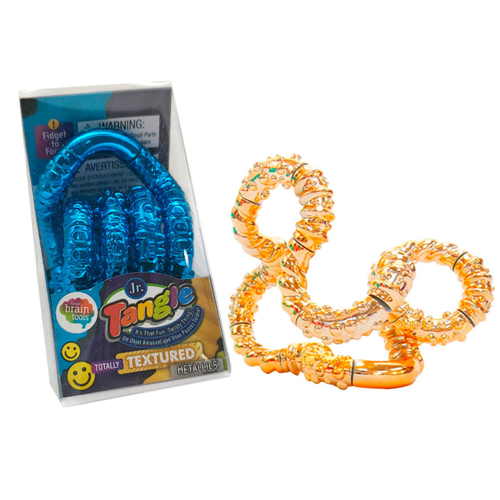 Tangle® Jr. Textured Metallic Sensory Learning Toy