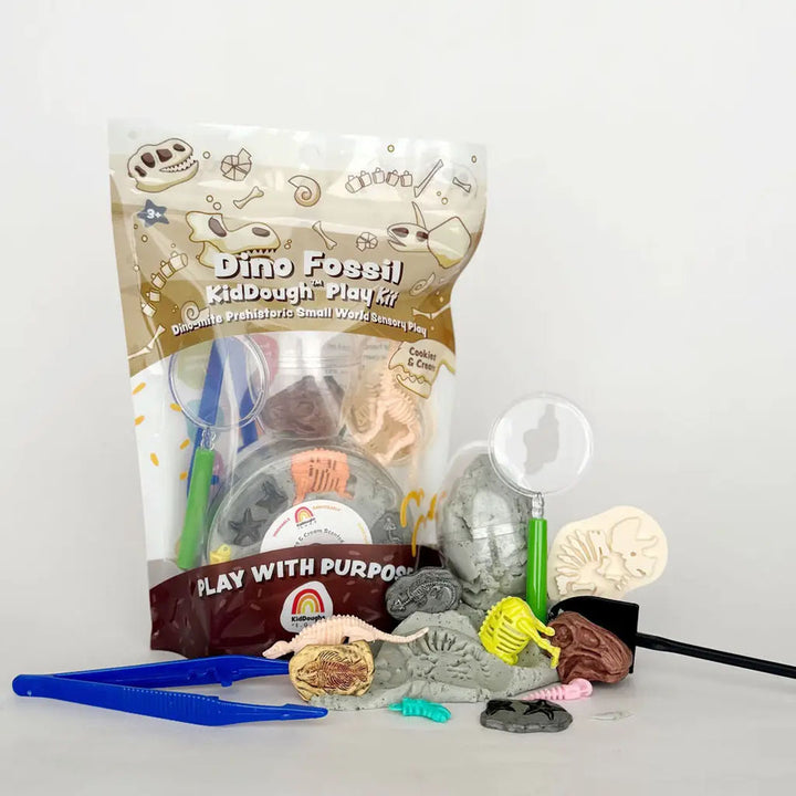 Dinosaur Fossil Dig KidDough Play Kit