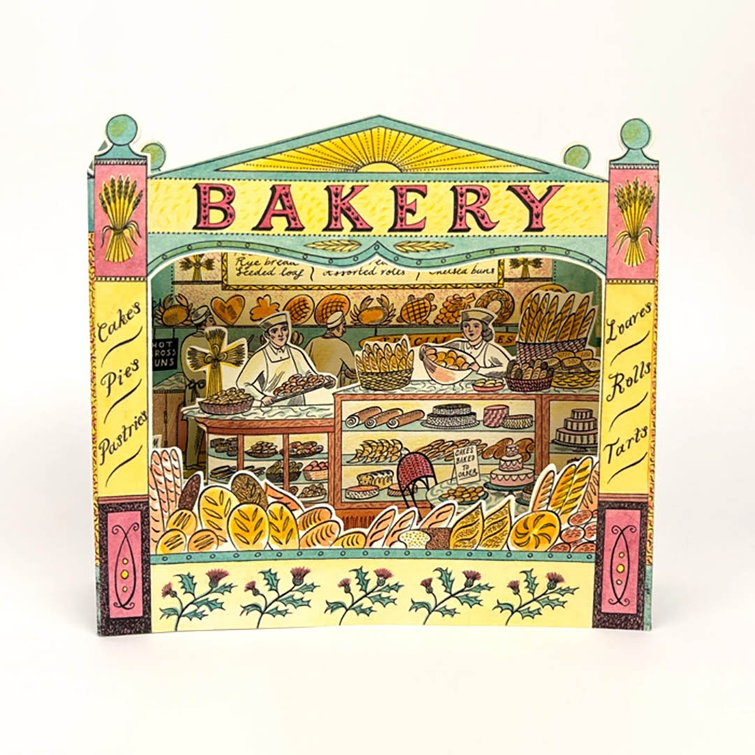 NEW Bakery 3D Card