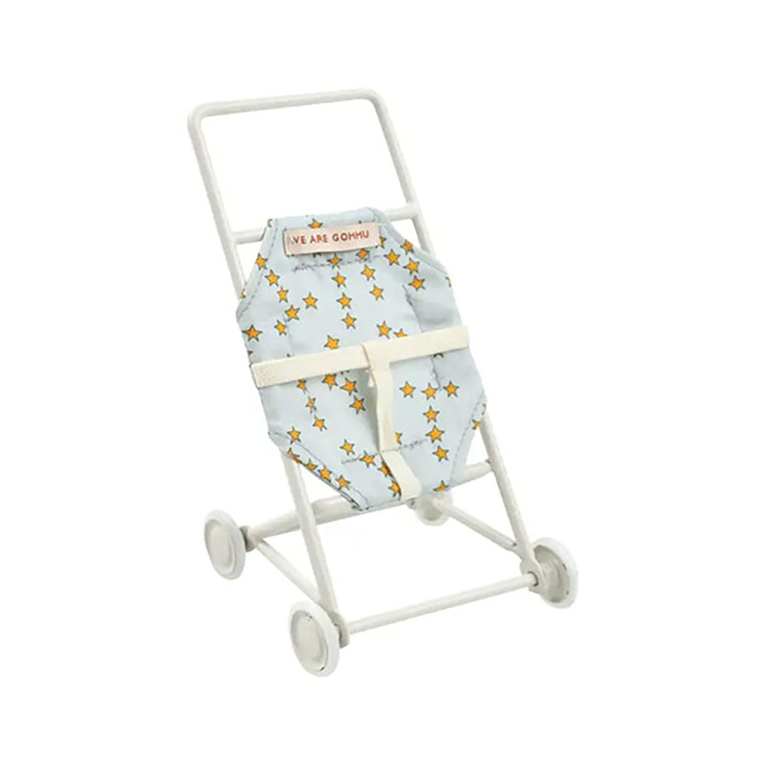 Gommu Pocket Stars Stroller - Miniature Doll Stroller