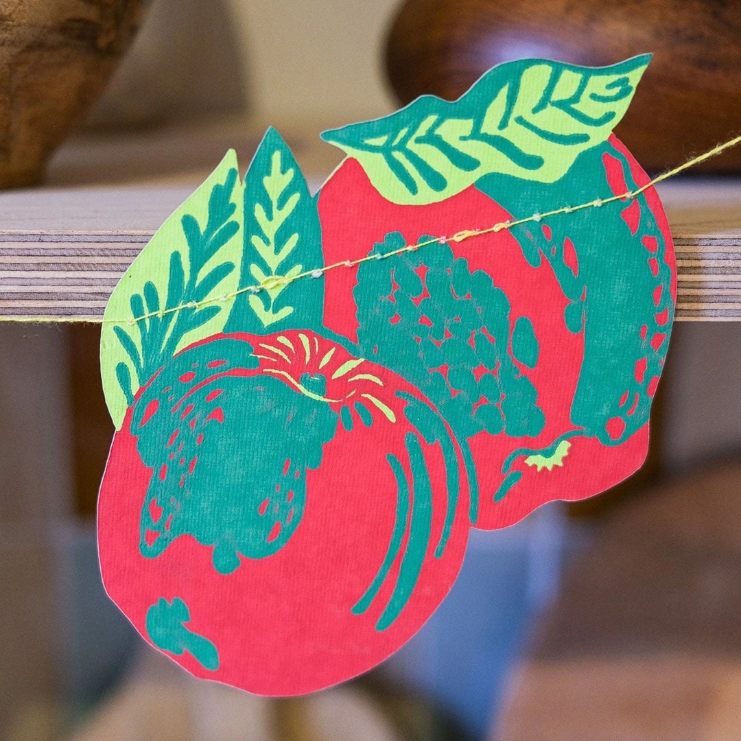 NEW Fruit Sewn Garland