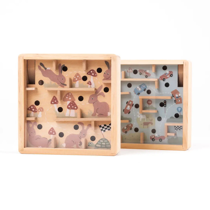 Mini Wooden Labyrinth