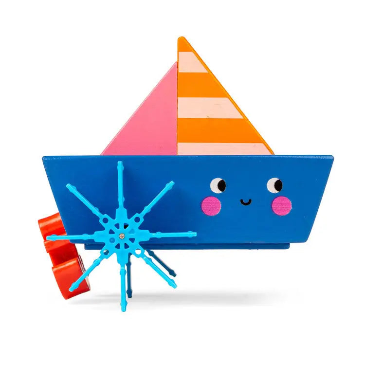 Wind-Up Boat - Assorted Colors