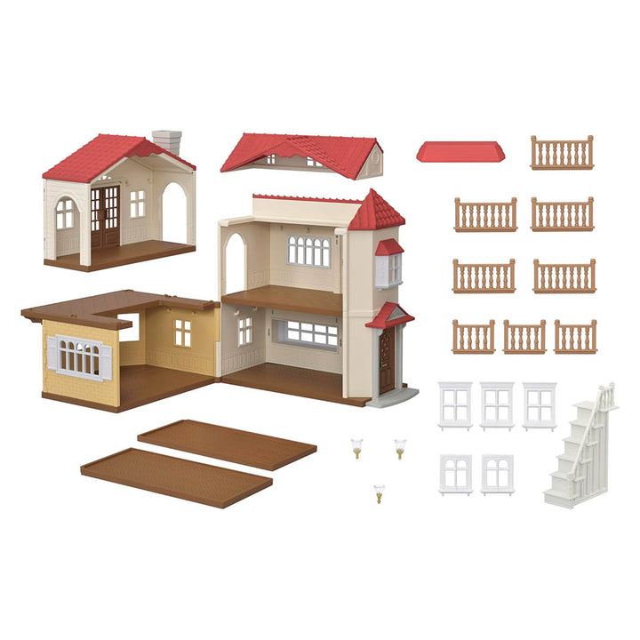 NEW Red Roof Country Home - Secret Attic Playroom (DOLL HOUSE ONLY)