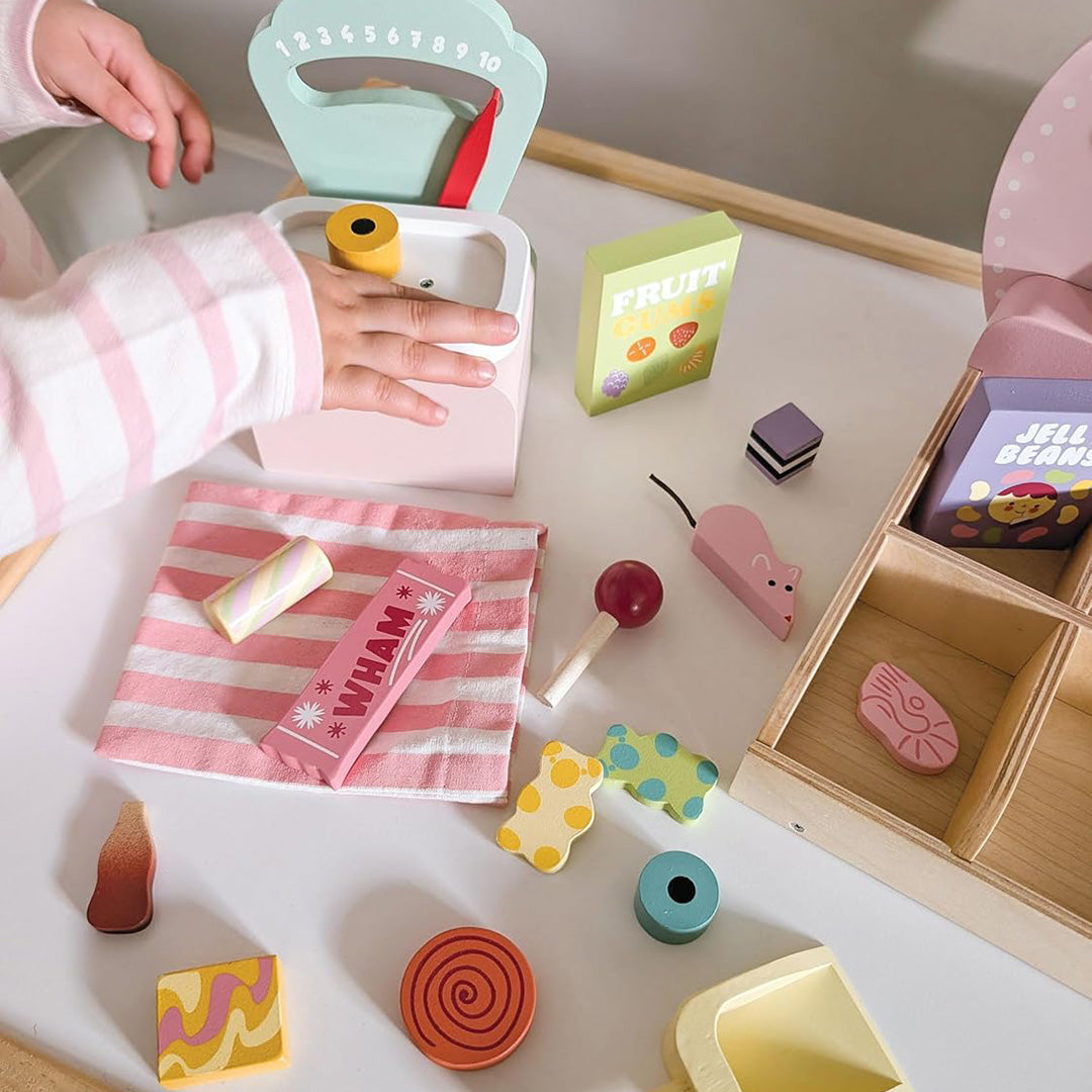 Wooden Sweetie Pic'n'Mix Shop