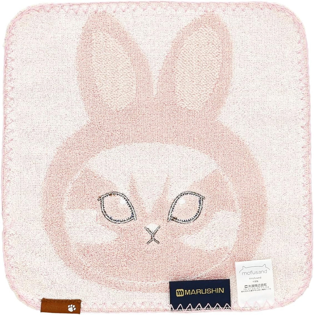Mofusand Jacquard Hand Towel - Usanyan Pink