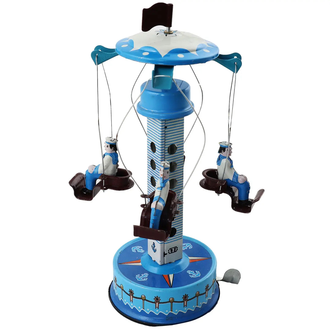Retro Tin Toy Sailors Carousel