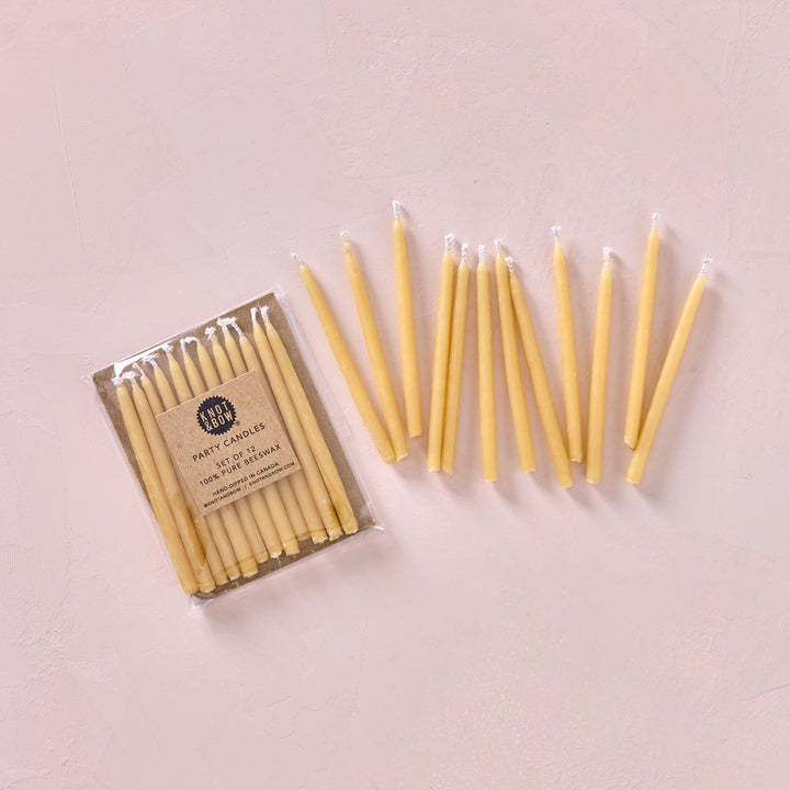 Natural Beeswax Candles