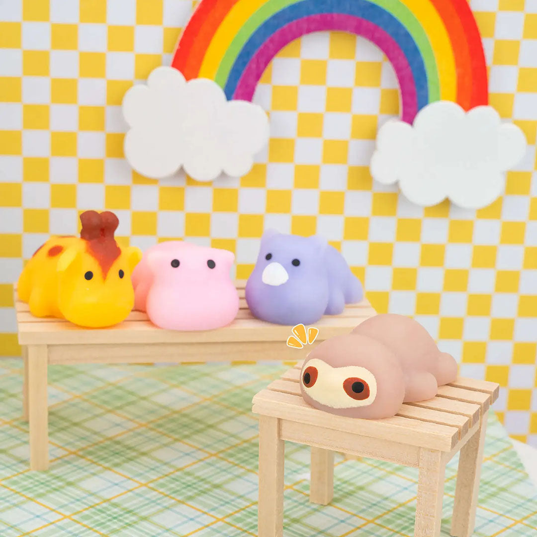 Zoo Animals Mochi Squishy Toy