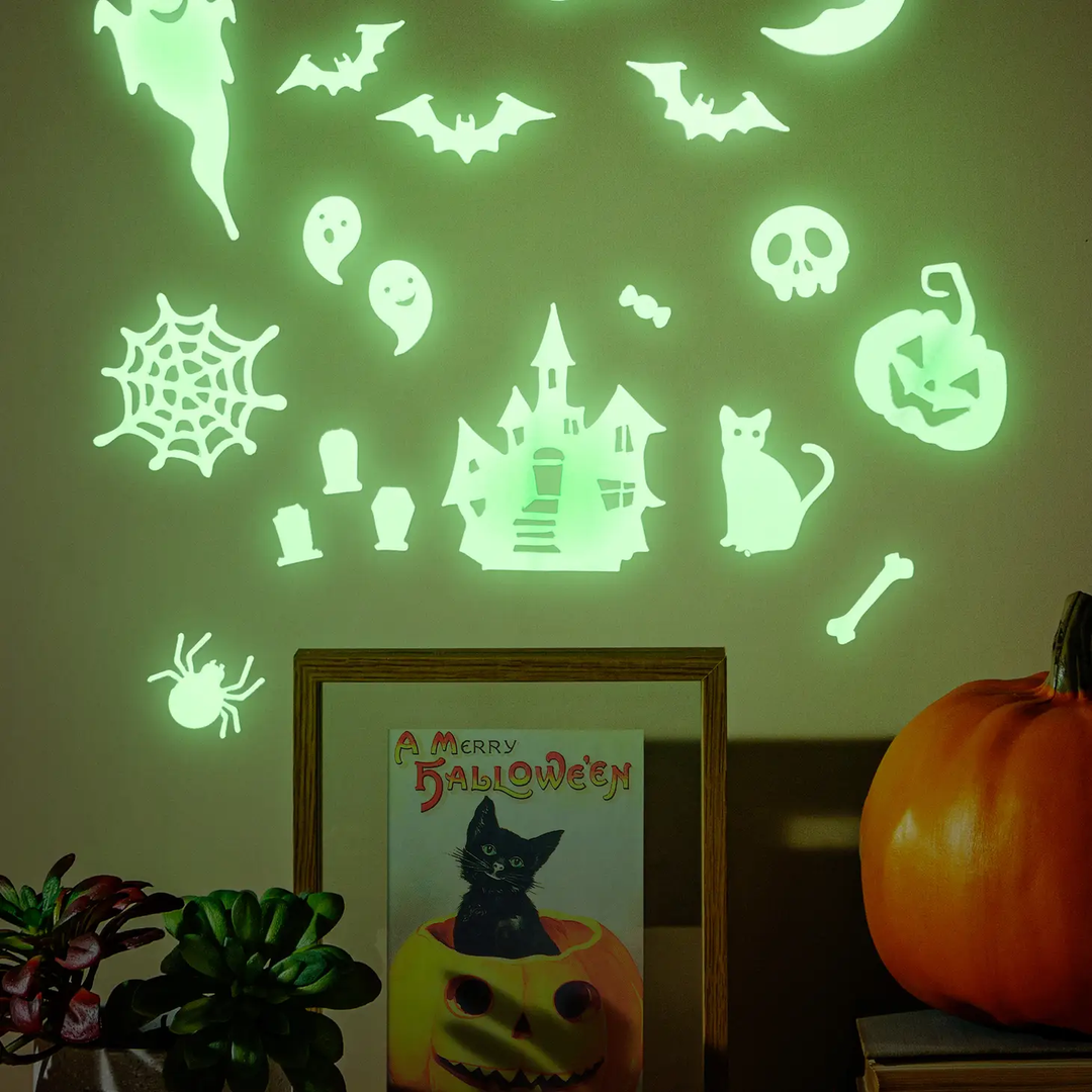 Glo Play Stickers Set- Halloween Town