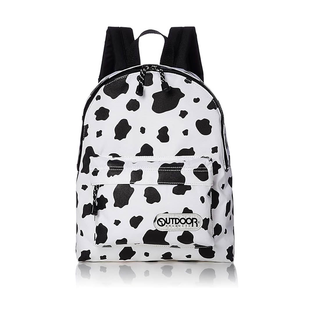 NEW Limited Japan Exclusive Outdoor Collab Backpack Bag - Cow Print
