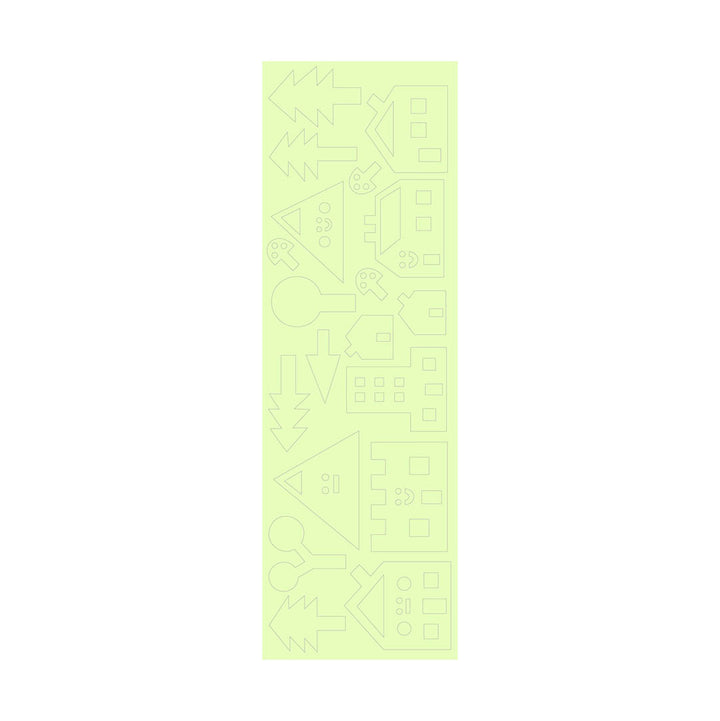 Japanese Glo Stickables Set- Our Town by Bianca Palazzi