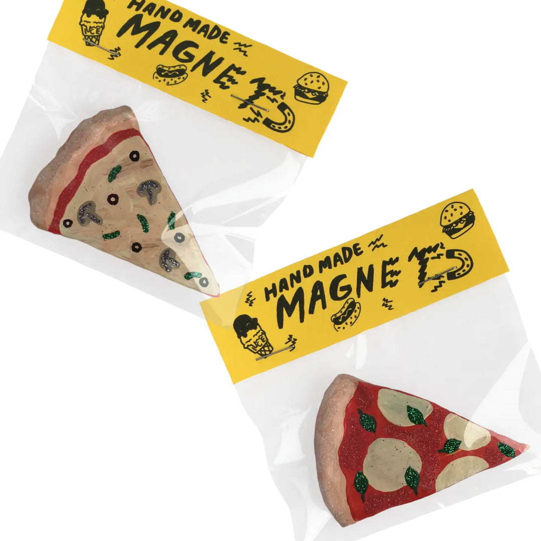 NEW Handmade Pizza Slice Magnet
