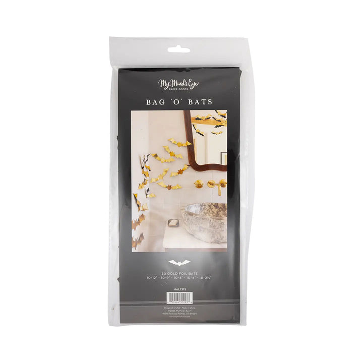 Gold Wall Decor Bats