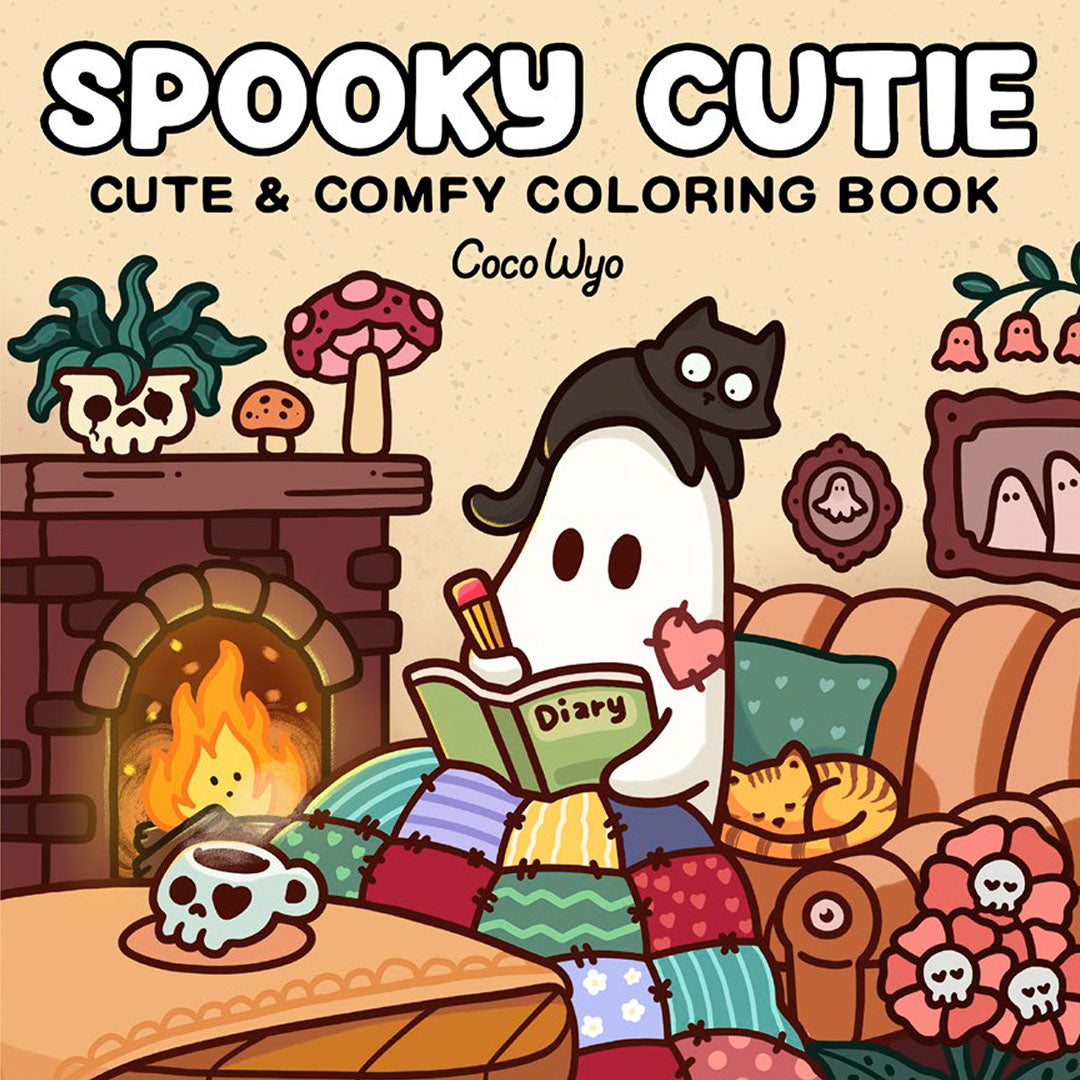 Spooky Cutie - Coloring Book