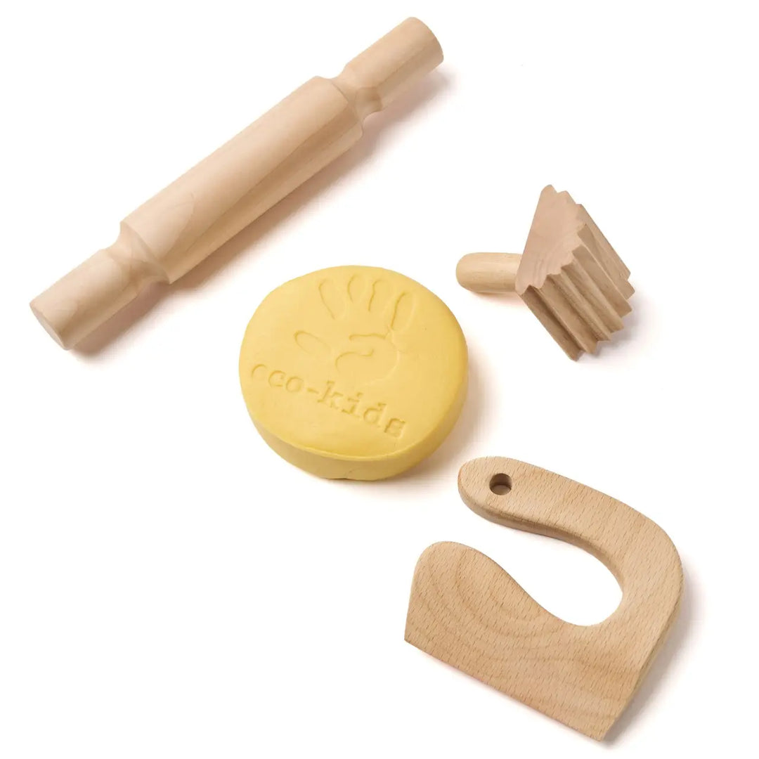 NEW Eco-Dough - Wooden Dough Tools