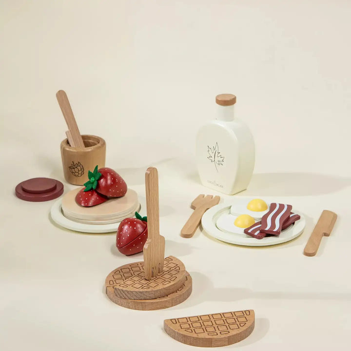 NEW Wooden Brunch Playset