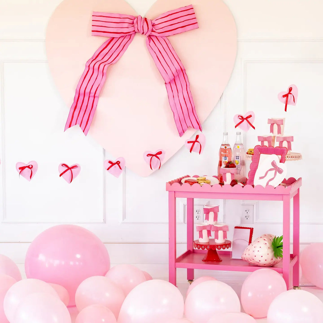 NEW Felt Heart Banner