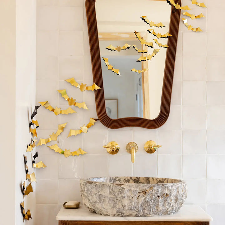 Gold Wall Decor Bats